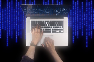 コンピュータウイルスイメージ画像