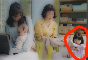 山崎莉里那出演cm画像